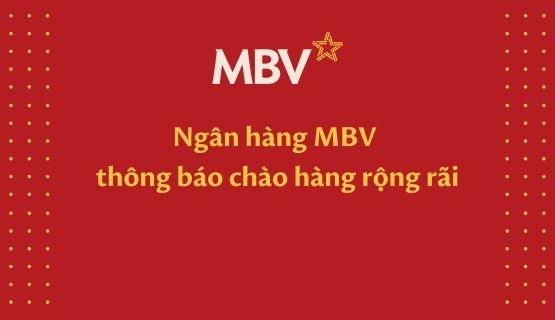 Thông báo chào hàng rộng rãi