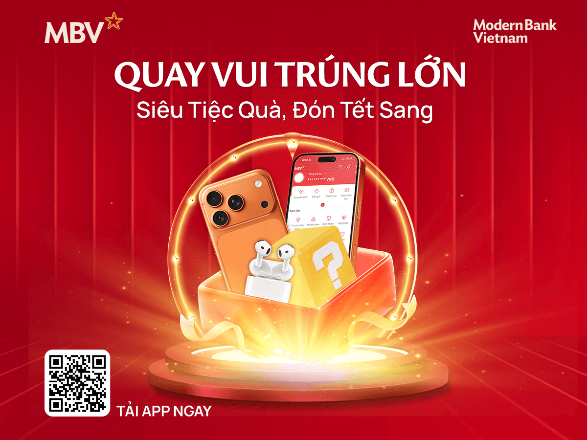 QUAY VUI TRÚNG LỚN TRÊN APP MBV BANK