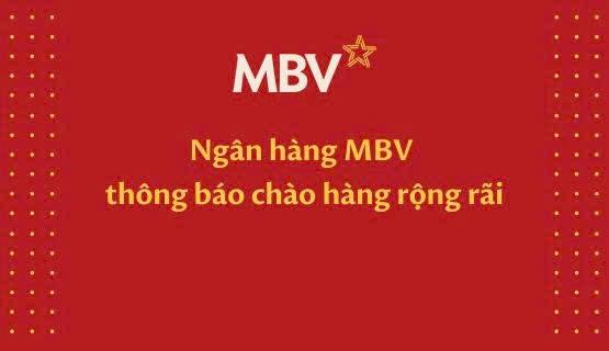 Thông báo chào hàng rộng rãi