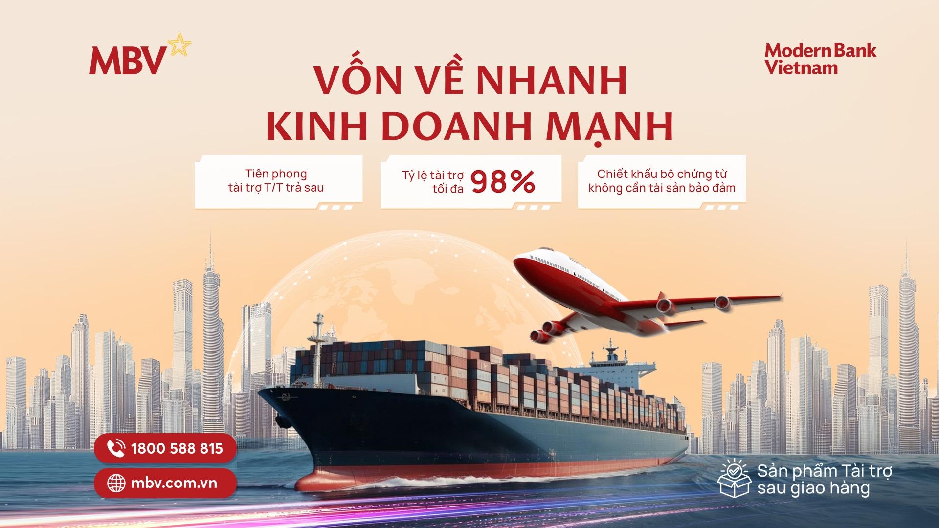 Tài trợ sau giao hàng: Vốn về nhanh, kinh doanh mạnh