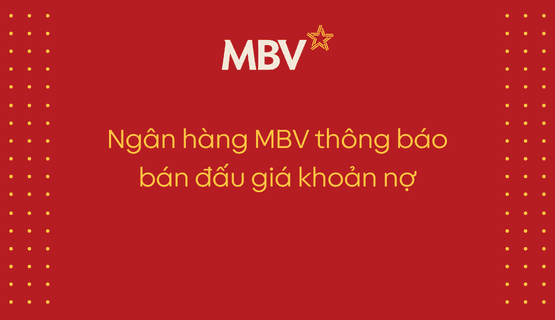 Thông báo bán đấu giá khoản nợ Công ty Cổ phần Dệt may Đông Á