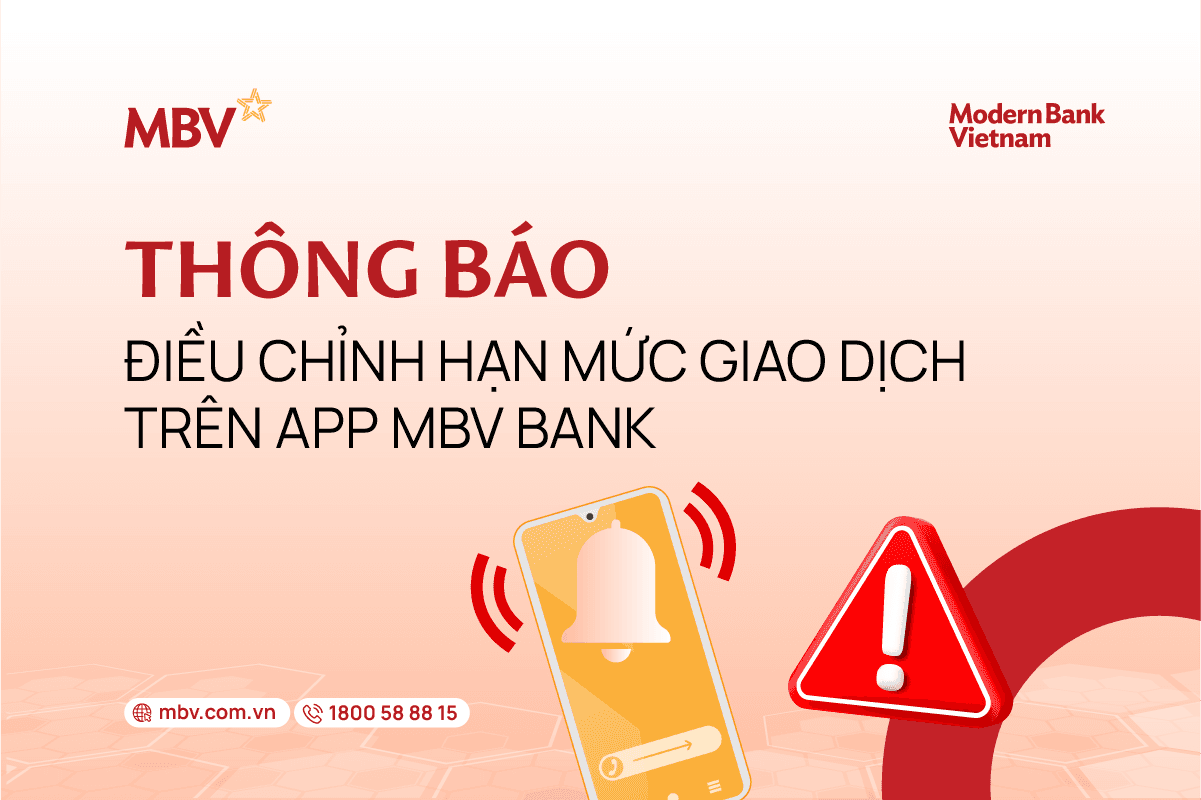 THÔNG BÁO ĐIỀU CHỈNH HẠN MỨC GIAO DỊCH