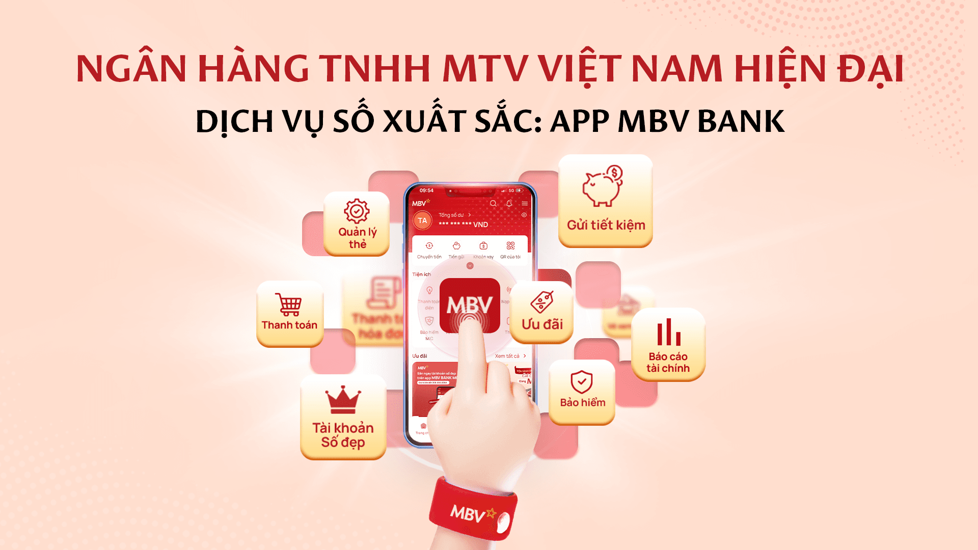 Ngân hàng MBV được vinh danh "Sản phẩm/Dịch vụ số xuất sắc" tại VIET NAM I4 IMPACT AWARDS 2026