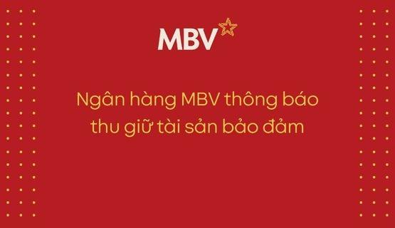 Thông báo thu giữ tài sản đảm bảo của Khách hàng Viêm Quốc Thịnh