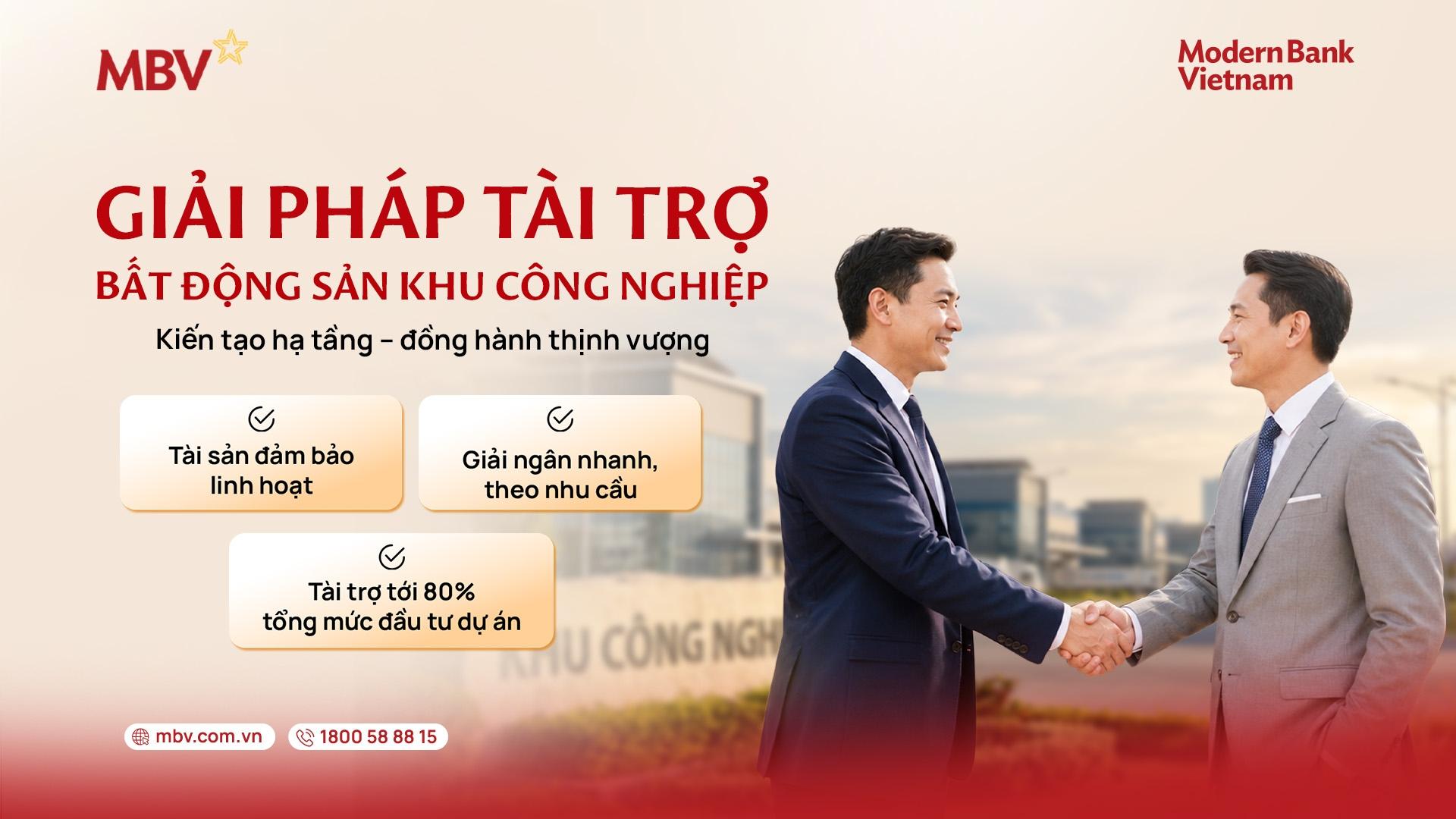 Giải pháp Tài trợ bất động sản khu công nghiệp: Kiến tạo hạ tầng, đồng hành thịnh vượng