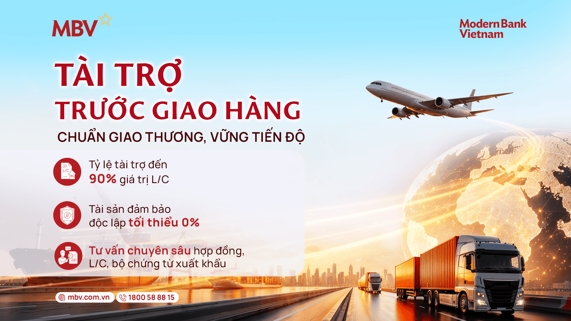 Tài trợ xuất khẩu trước giao hàng theo L/C: Chuẩn giao thương, vững tiến độ