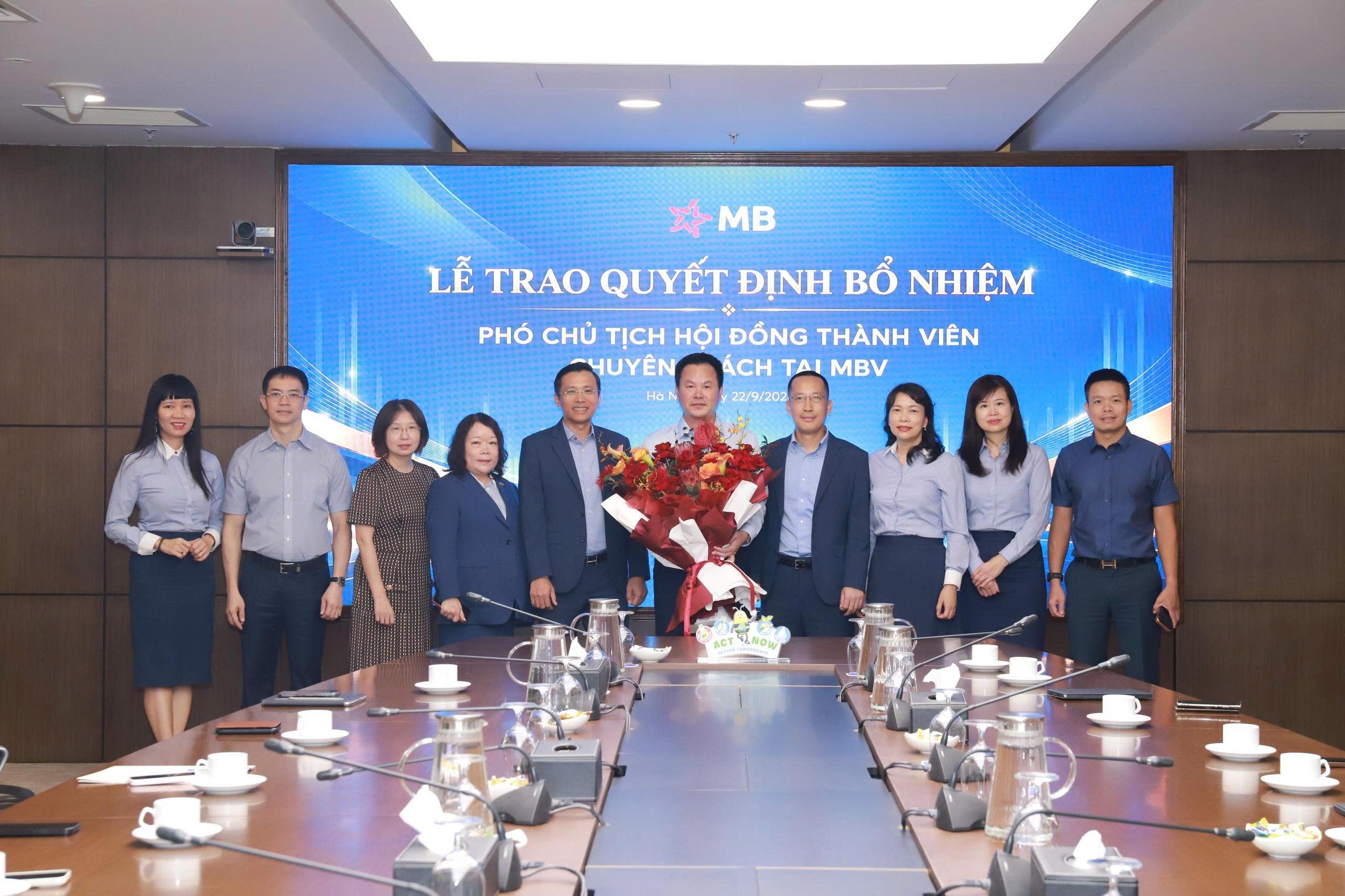 Ông Hà Trọng Khiêm được bổ nhiệm giữ chức Phó Chủ tịch Hội đồng thành viên chuyên trách tại MBV